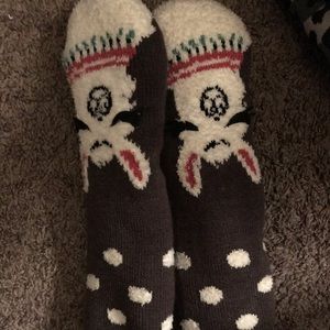 Fuzzy Unicorn Socks